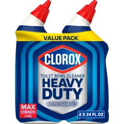 Heavy Duty Toilet Bowl Cleaner Removes Stains and Rings Professional Grade 24 Fluid Ounces 2 Pack