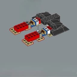 2862pcs Black Pirate Sailboat Building Blocks Sets Compatible Particles Suitable for Christmas Gifts