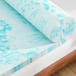 Premium Slow Rebound Memory Foam Mattress Topper Breathable Cooling Bed Pad Thick Sleep Cushion Orthopedic Mattress Cover Soft Support for Bedroom Guest Room Dormitory Apartment