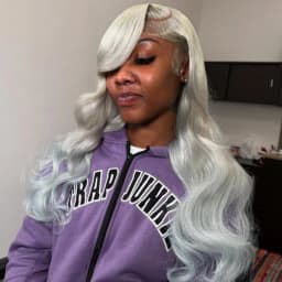 Silver Grey Wig Human Hair Lace Front Wig Body Wave 30 40 Inches 13x6 Transparent Lace Frontal Wig Pre Plucked Peruvian Silver Gray Lace Front Human Hair Wig Bone Straight Ash Gray Colored Human Hair Wigs Free Shipping
