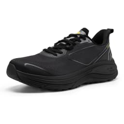 FitVille Walking Shoes for Men, Wide Design Breathable Non‑Slip Sneakers, Cushioned Tennis Running Shoes with Arch Support for Plantar Fasciitis & Heel Pain Relief