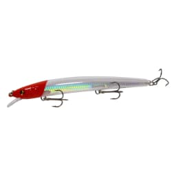 10pcs Laser Long Minnow Hard Bait Fishing Lure Swimbait 13.5cm 15g