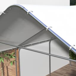 19' x 19.5' Heavy Duty Carport Portable Garage and Party Tent