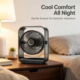 Portable Circulation Fan, Supports USB Charging, Long Battery Life, Multiple Wind Speed Settings, Cooling Device, Suitable for Camping, Fishing, Dormitory, Desktop, Student Office, Car, Bedside, Portable Mini Air-Conditioning Fan, Silent Portable Electric Fan for Daily Summer Use