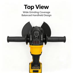 DW-Angle Grinder DCG409, 20V Brushless Wireless Power Tool, Cutting Machine, 125mm Rechargeable Portable Polisher