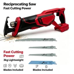 Brushless Reciprocating Saw 3000RPM High-Power Cutting Saw Electric Saber Saw Cutting Machine Power Tools For MWQ Battery
