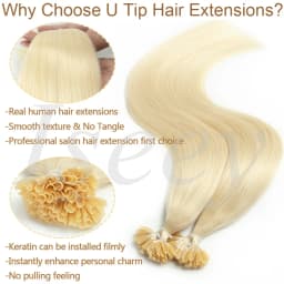 30g/pack Straight Nail U Tip Hair Extensions Real Human Hair Straight Capsules Keratin Tip Human Hair Extensions Natural Black Balayge Natural Black Brown Blonde Hot Fusion Human Hair Extensions 50Strands