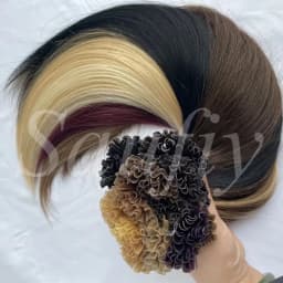 30g/pack Straight Nail U Tip Hair Extensions Real Human Hair Straight Capsules Keratin Tip Human Hair Extensions Natural Black Balayge Natural Black Brown Blonde Hot Fusion Human Hair Extensions 50Strands