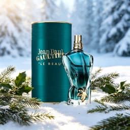 Jean Paul GaultierLe Beau Features Distinctive Sculptural Glass Bottle With Exquisite Gold Details. Versatile Long‑lasting Scent, It Is Decent And Stylish Luxury Gift For Men On Festivals.
