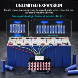 Active Equalizer Balancer 5A 3S 4S 5S 6S 7S 8S 14S 16S 17S 18S 19S 20S 21S Lifepo4/Lipo/LTO Battery Energy Capacitor