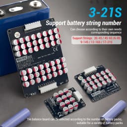 Active Equalizer Balancer 5A 3S 4S 5S 6S 7S 8S 14S 16S 17S 18S 19S 20S 21S Lifepo4/Lipo/LTO Battery Energy Capacitor