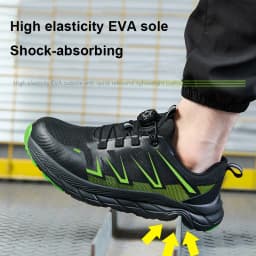 All Season Industrial Safety Shoes for Men Women Steel Toe Sneakers with Impact Resistant Steel Toe Cap Lightweight Comfortable Design for Construction Work Wear Resistant Durable for Daily Labor Full Sizes Perfect Labor Day Gift for Workers
