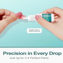 Press-on Nails Glue Fast-Drying Sticky Gemstone Glue Strong Small Bottle Nail Plates