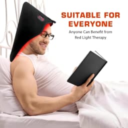 Red Light Therapy Foot Wrap with 660nm Red Light 850nm Near Infrared Light Ankle Brace Heating Therapy Device for Foot Care Muscle Recovery Sports Relaxation Portable Foot Massager Support for Plantar Comfort Joint Wellness Home Use for Men Women