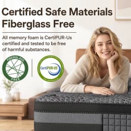 12/14 Inch Twin, Full, Queen, King, Mattress Memony Foam And Spring, Medium Firm Mattress for Cooling, Pressure Relief, Edge Support & Motion Isolation Box-Packed for Bedrooms, Guest Rooms And Hotels