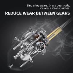 BILLINGS Spinning Reel 18KG Max Drag 5.1:1 Gear Ratio CNC Rocker with Metal Spool Professional Fishing Reels Ideal for Freshwater & Saltwater Bass Trout Fishing