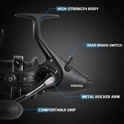 BILLINGS Spinning Reel 18KG Max Drag 5.1:1 Gear Ratio CNC Rocker with Metal Spool Professional Fishing Reels Ideal for Freshwater & Saltwater Bass Trout Fishing