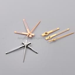 Silver Needles NH35 NH36 Watch Aiguille Hands C3 Super Lume Pointer Baton Style Datejust Hands Polished for Automatic Movement