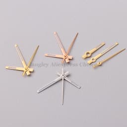 Silver Needles NH35 NH36 Watch Aiguille Hands C3 Super Lume Pointer Baton Style Datejust Hands Polished for Automatic Movement