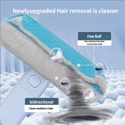 Pet Hair Removal Tool 4-in-1 Hair Removal Furniture Cat Hair Remover for Couch-Pet Hair Removal Car Cloth Furniture Carpet Bed