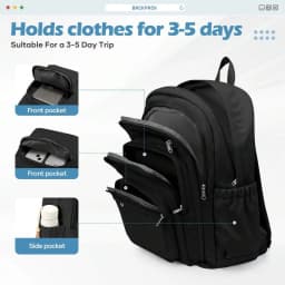 Large University Backpack Travel Laptop Bag Unisex, Suitable For 14-15.6 Inch Laptop, Lightweight Durable Outdoor Hiking Backpack, School Bag For Women High School Middle School Commute Backpack College Student Travel Backpack SG25072352777777267