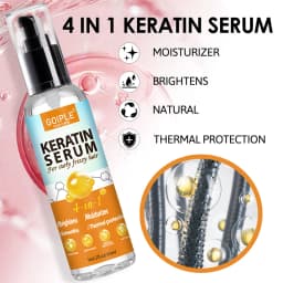Black Hair Shampoo 200 ml with Smoothing Serum and Detangling Brush, Gradual Gray Coverage Plant-Based Hair Deep Cleaning and Treatment for Unisex