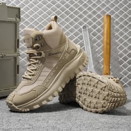 Autumn New High-Top Plus Size Casual Sports Shoes, Outdoor Hiking Boots, Comfortable Thick Sole Lightweight Casual Walking Shoes, Suitable for All-Season Daily Outdoor Activities, Walking And Travel, Mountaineering, Camping Gear