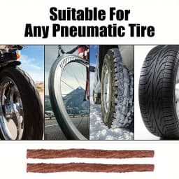 1Set Auto Bike Tire Repair Tool Kit 45 PCS Studding Set for Motorcycle Car Puncture Plug Accessories Tyre Repair Kit Garage Tools Motorcycle Tools