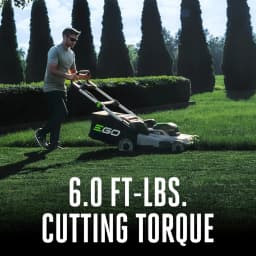 EGO POWER+ Electric Lawn Mower, Cordless, Includes 56V 6.0Ah Battery And 320W Charger