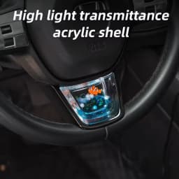For Honda Civic Integra Accord CR-V HR-V Steering Wheel Decoration Sequin Interior Car Accessories Steering Wheel Cover