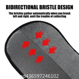 Reusable Static Pet Hair Removal Gloves Double Sided Pet Grooming Gloves Fur Remover for Pets Carpets Furniture