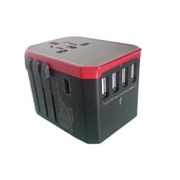 All‑in‑One Universal Travel Plug Adapter for EU UK US AU International Trip