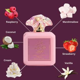 Shams Al Emarat Khususi Pink Blush Perfume Set 100ml+50ml Eau De Parfum For Women Oriental Floral Sweet Long‑Lasting Fragrance Gift Set