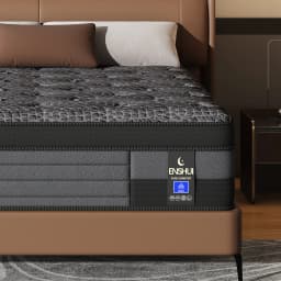 Queen Mattress, 12 Inch Hybrid Queen Size Mattress in a Box Memory Foam & Individual Pocket Springs, Medium Firm Feel, Motion Isolation, Pressure Relief, Edge Support, Help with Back Pain