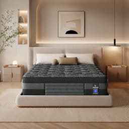 Queen Mattress, 12 Inch Hybrid Queen Size Mattress in a Box Memory Foam & Individual Pocket Springs, Medium Firm Feel, Motion Isolation, Pressure Relief, Edge Support, Help with Back Pain