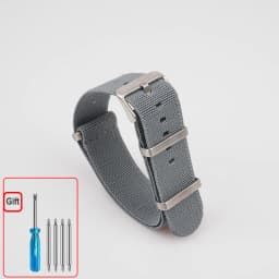 Washable Elastic Nylon Watchband For Seiko 60s French Troops Parachute Bag Nato Strap 18mm 20mm 22mm Outdoor Waterproof Bracelet