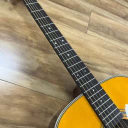 41-inch Acoustic Folk Guitar With Spruce Top Simple D-shaped Vintage Yellow Amber Glossy finish, ebony Bridge White Solid-string Cone A Christmas Gift From An American Warehouse In Stock Free Shipping