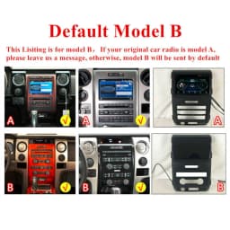 2+32GB Android 13 Car Stereo, 9in Radio for Ford F150 2009-2014 Support Wireless Carplay Android Auto, Head Unit with WiFi GPS Bluetooth SWC Split Screen + AHD Backup Camera