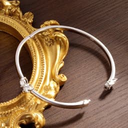 D Color VVS1 Moissanite Bangle, GRA‑Certified S925 Sterling Silver Dainty Stackable Fine Jewelry, 17‑18cm Wrist Size Elegant Wedding Gift for Women Daily Party Wear
