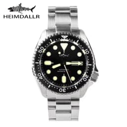 Heimdallr SKX007 Diver Watch NH36 Automatic Mechanical Watches Ceramic Bezel Sapphire 200m Waterproof 41mm Heimdallr relojes