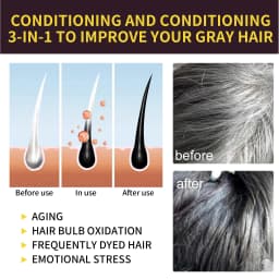EELHOE Black Hair Shampoo Rehmannia Extract Nourishing Scalp Care Smooth Shiny Hair Gentle Daily Cleansing For Soft Manageable Hair