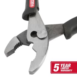 Slip Joint Pliers 6 Inch Adjustable Pliers with Soft Grip Ergonomic Handle Comfortable Hand Tool for DIY Repair