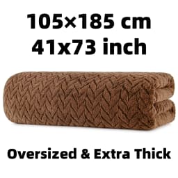 1 Thick, Extra-Large Quick-Drying Towel, 105*180cm, Enlarged and Thickened Bath Towel, Soft, Comfortable, Skin-Friendly, Quick-Drying, Suitable for Bathing, Swimming, Spa, Salon, Etc