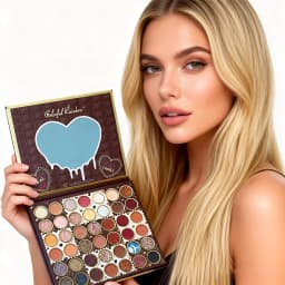 42 Shades Professional All-in-One Eyeshadow Palette, Contains Matte, Pearlescent and Chunky Glitter, High Pigment Long Lasting No Powder Fallout, Perfect Stage Makeup Palette, Great Festival Gift For Women