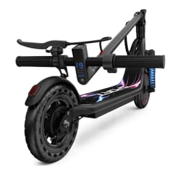 Electric Scooter for Adults Teens, Folding E Scooter with 350W Motor 19 Mph Top Speed, Max 19-23 Miles Long Range, 8.5''Solid Tires Commuting Scooters with Front Suspension , APP Control