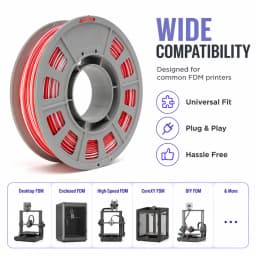 300g/Spool Coextruded PLA Filament 1.75mm Random Color Shift Rainbow Gradient Material High Precision Fast Shipping