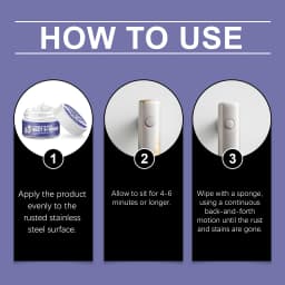 100G Stainless Steel Cleaner Paste Quick Dissolve Stubborn Dirts Remove Rust Stain Easily Polishing Enhance Gloss Oven Hood Cleaning Paste