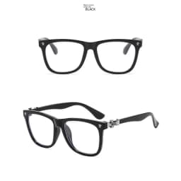 1pc Vintage Square Frame Glasses Men And Women, Non-Prescription Eyewear, Pssories,Hair Tools,Hair Items