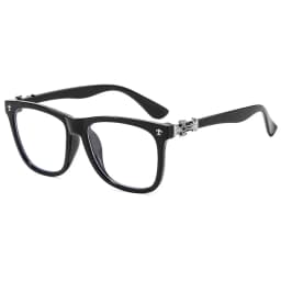 1pc Vintage Square Frame Glasses Men And Women, Non-Prescription Eyewear, Pssories,Hair Tools,Hair Items