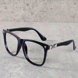 1pc Vintage Square Frame Glasses Men And Women, Non-Prescription Eyewear, Pssories,Hair Tools,Hair Items